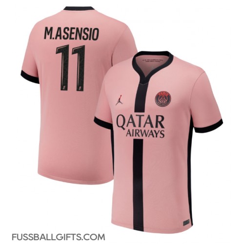 Paris Saint-Germain Marco Asensio #11 Fußballbekleidung 3rd trikot 2024-25 Kurzarm